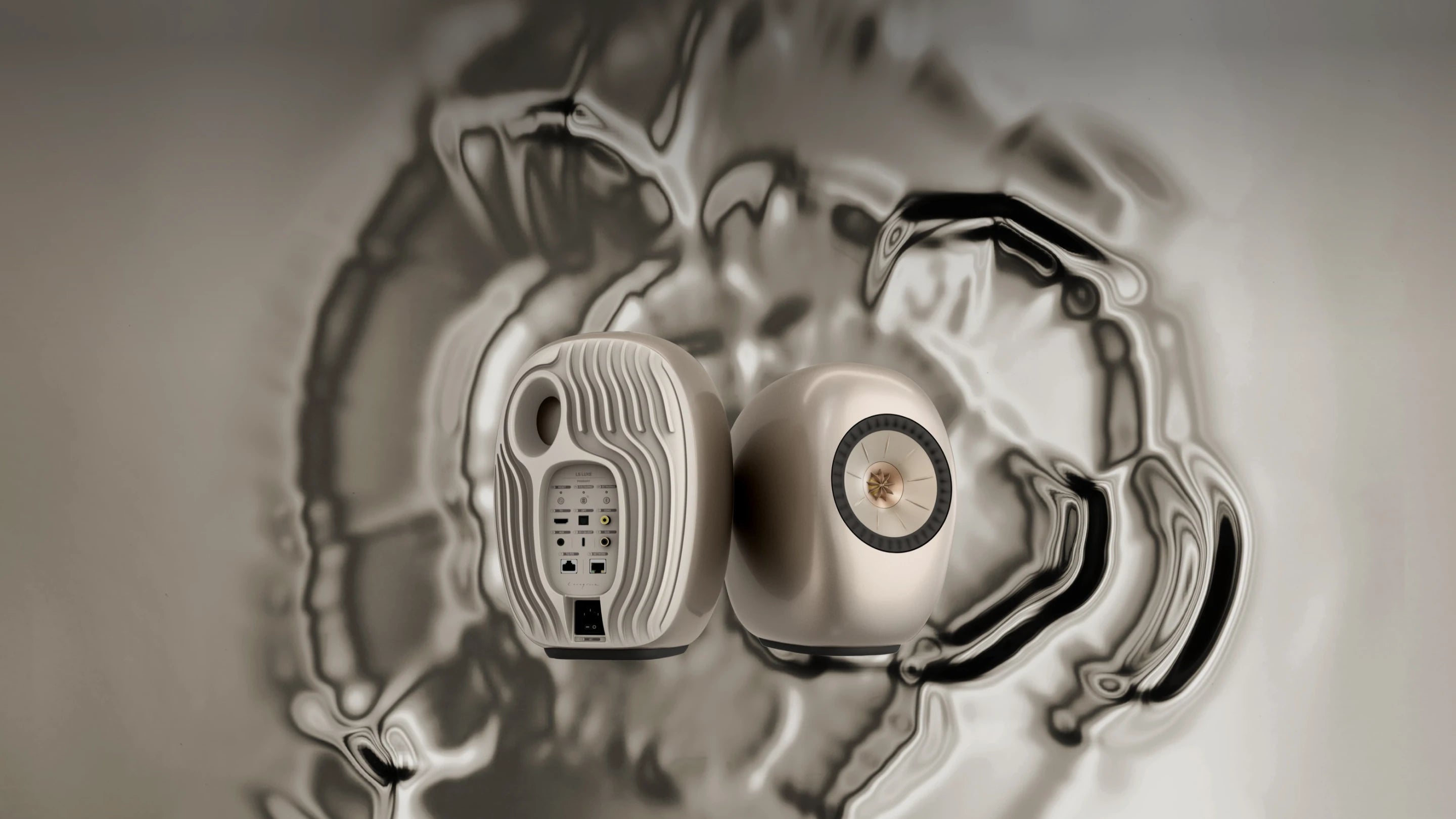 New kEF LS LUXE wireless speaker.